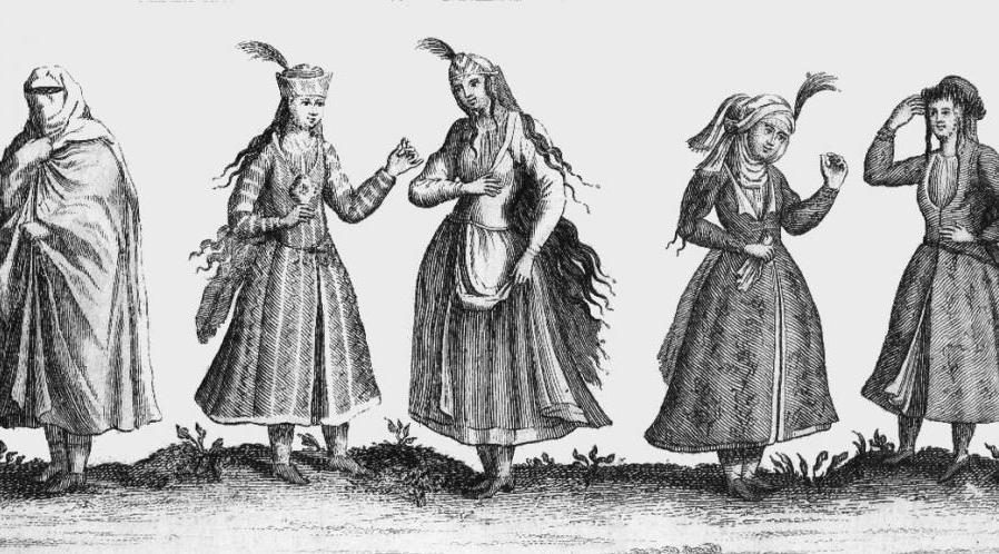 پوشاک زنان در دوره صفویه