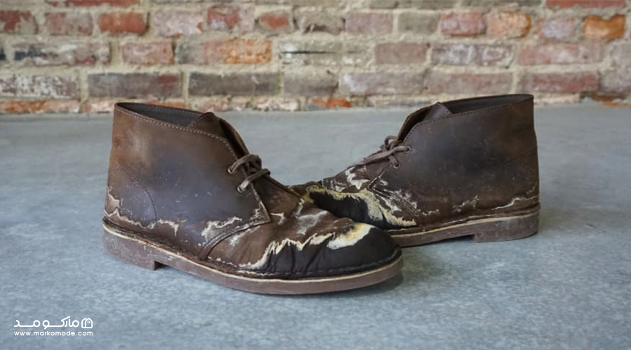 نحوه خشک شدن اصولی کفش بعد از تمیز کردن شوره سفید