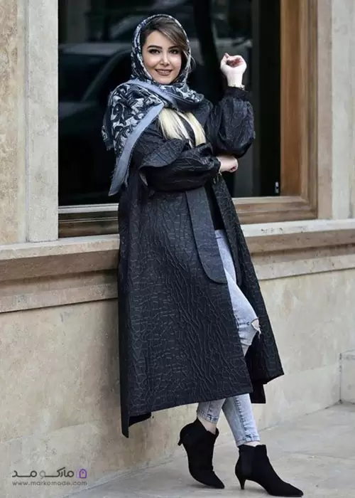 کفش مناسب مانتو جلو باز