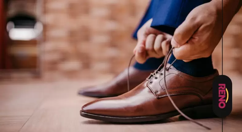 بستن بند کفش کلاسیک